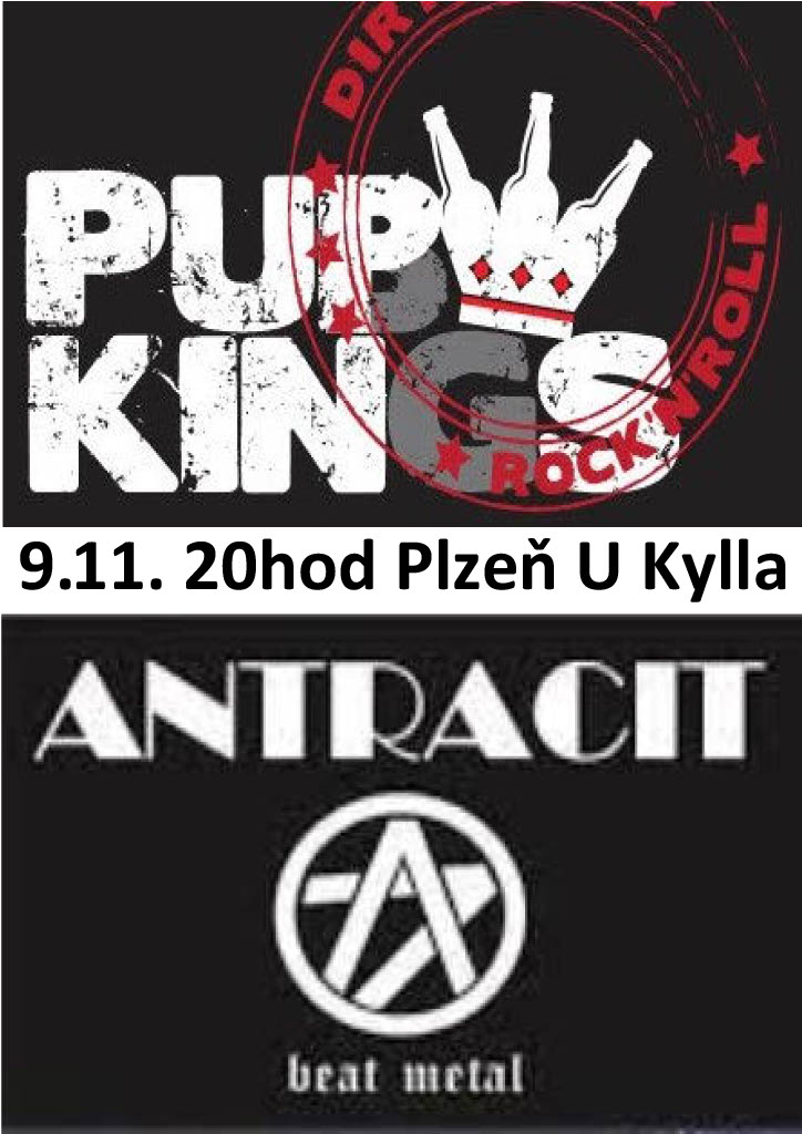 Plakát - Antracit + Pub Kings